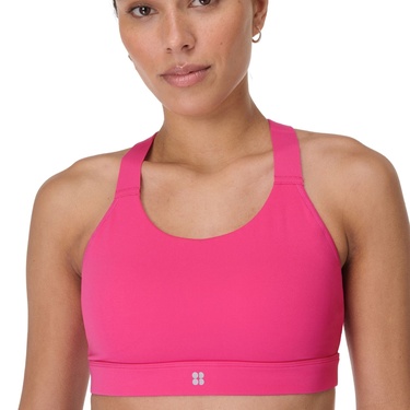  Sweaty Betty Power Medium Support Sports Br Kadın Gri Fitness Bra