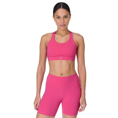 Sweaty Betty Power Medium Support Sports Br Kadın Gri Fitness Bra