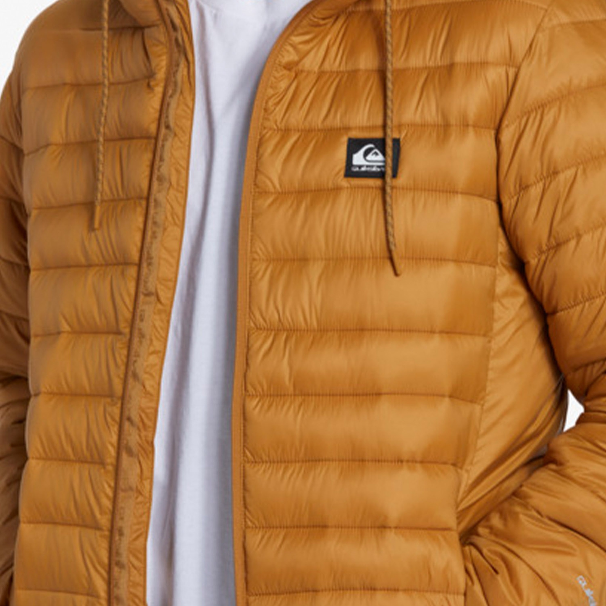 Quiksilver Scaly Hood Erkek Kahverengi Ceket