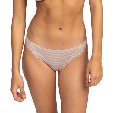  Roxy Wavy Stripe Moderate Bottom Kadın Bikini Alt