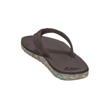  Quiksilver Carver Suede Recycled Erkek Kahverengi Terlik
