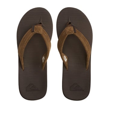  Quiksilver Carver Suede Recycled Erkek Kahverengi Terlik