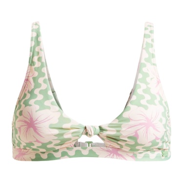  Roxy Hibiscus Daze Elong Tri Bra Kadın Bikini Üst