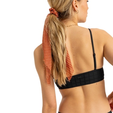  Roxy Camilo Tank Top Kadın Siyah Bikini Üst