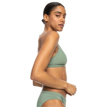  Roxy Pro The Cut Back Fixedtri Kadın Yeşil Bikini Üst