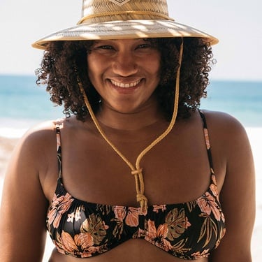  Billabong Hooked On Tropics Bliss Brltte Kadın Siyah Bikini Üst