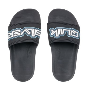 Quiksilver Rivi Wordmark Slide II Youth Erkek Çocuk Siyah Terlik