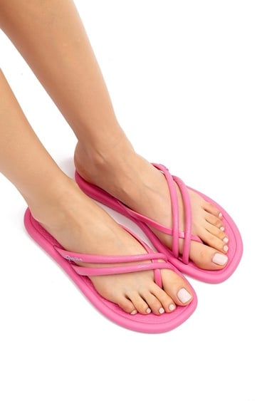  Meu Sol Rasteria Kadın Parmak Arası Terlik Açık Mor 37/42