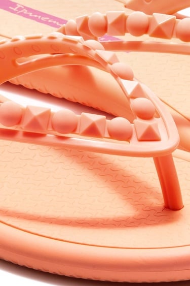  Meu Sol Kadın Parmak Arası Terlik  Açık Pudra 35/42