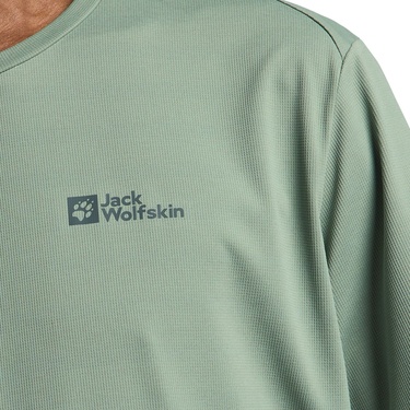  Jack Wolfskin Delgami Erkek Yeşil Tişört