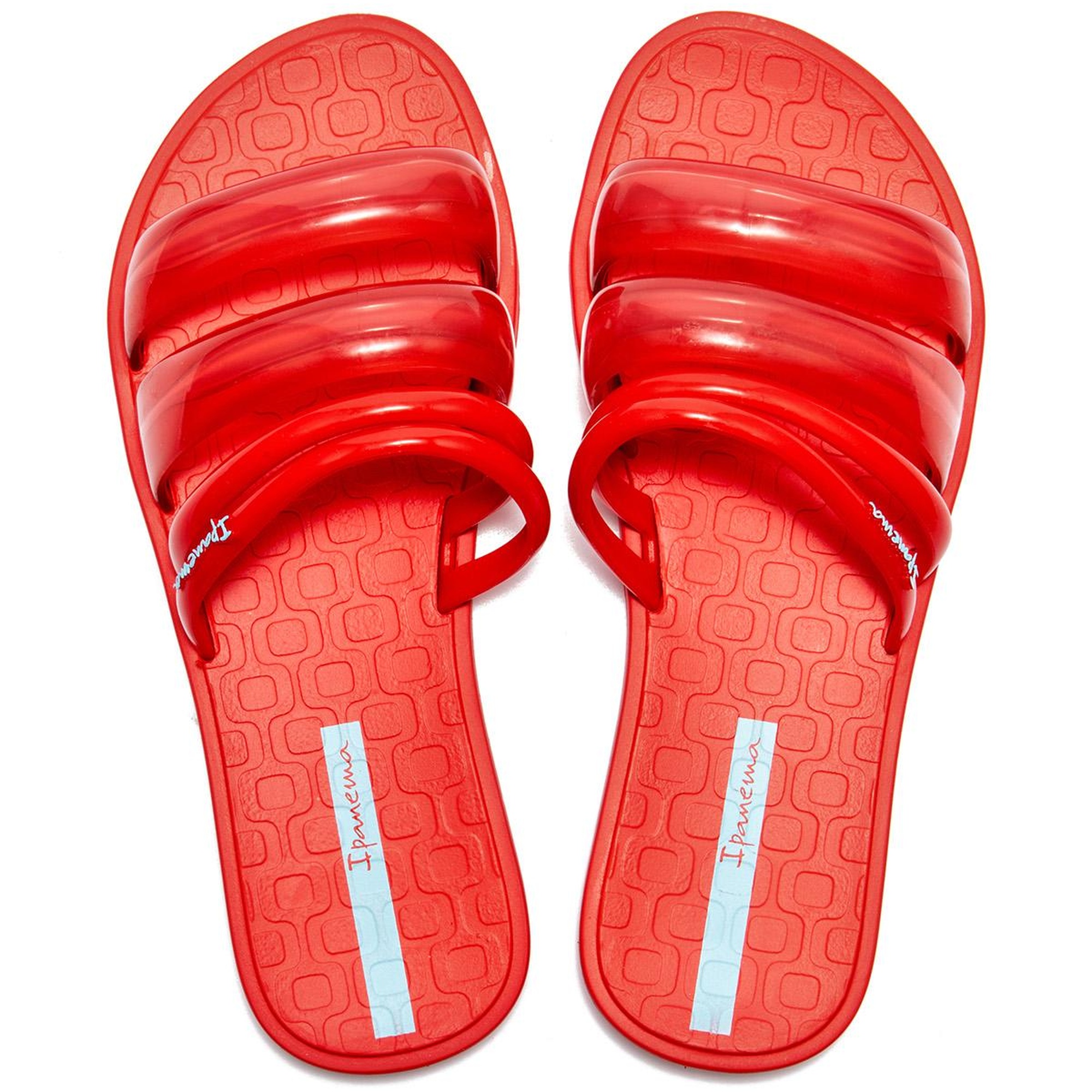 Puffer Tiras Kadın Terlik Kırmızı 35/42