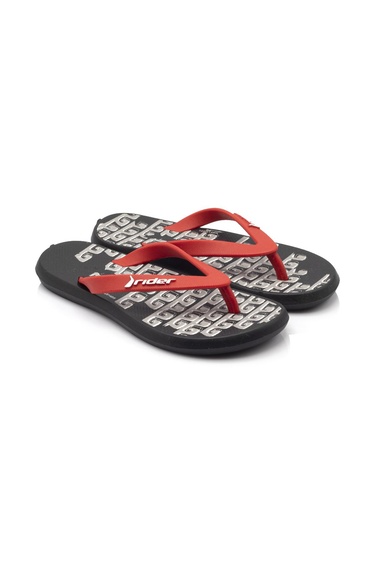  R1 Energy II Çocuk Parmak Arası Terlik Siyah Kırmızı 26/38