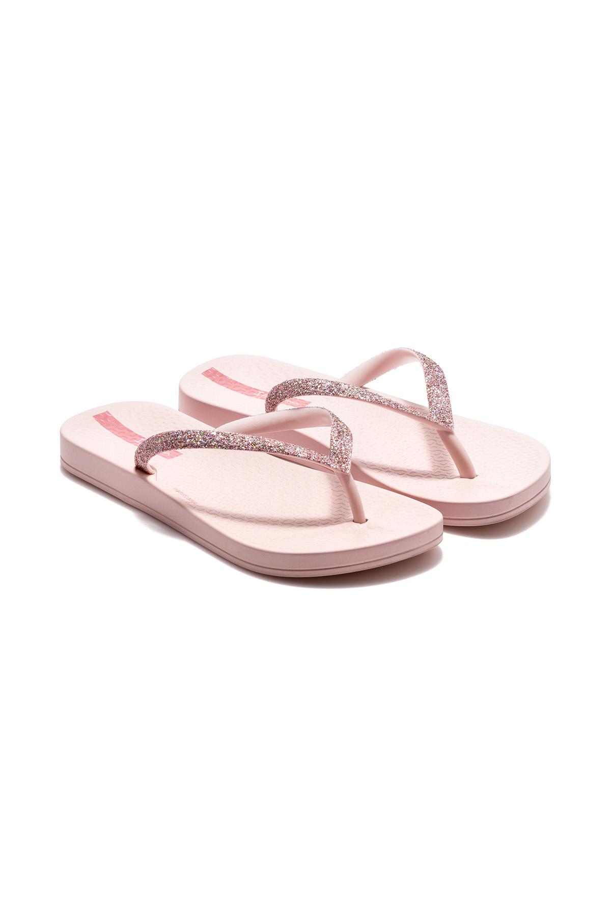  Anatomik Lolita Çocuk Parmak Arası Terlik Açık Pudra 25/35