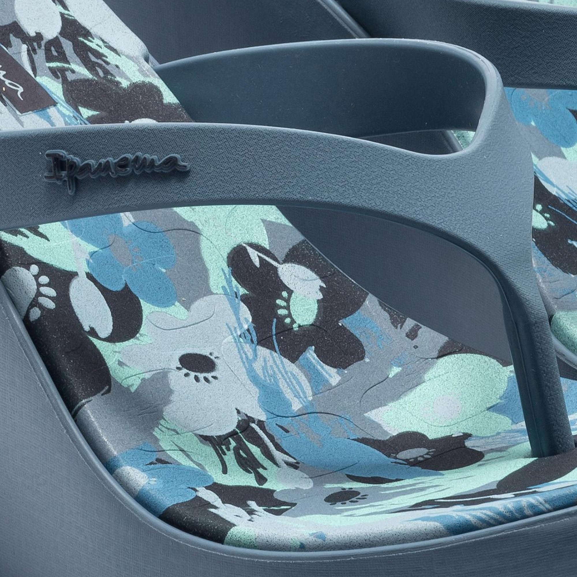 High Fashion Thong Kadın Parmak Arası Terlik Mavi 35/40