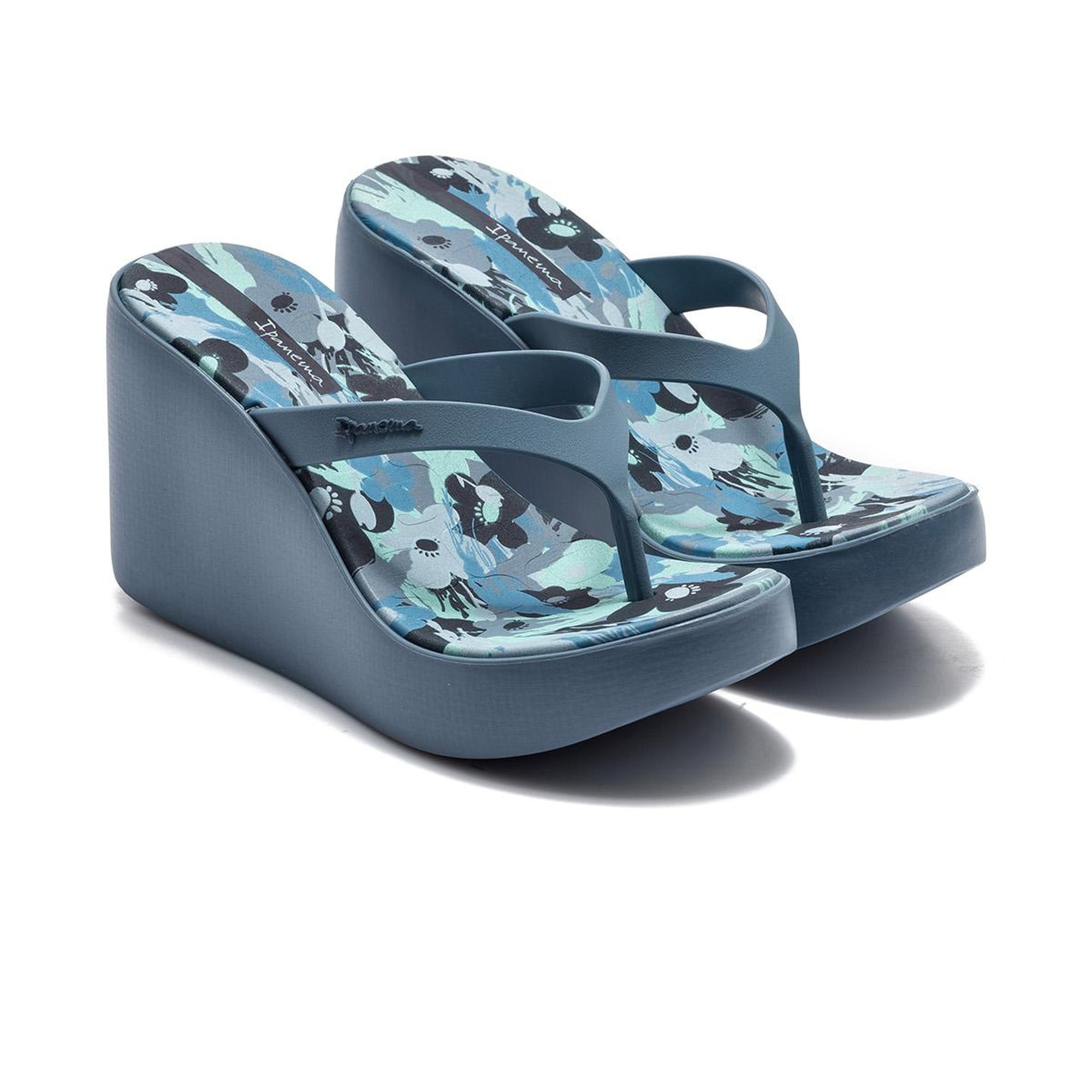 High Fashion Thong Kadın Parmak Arası Terlik Mavi 35/40