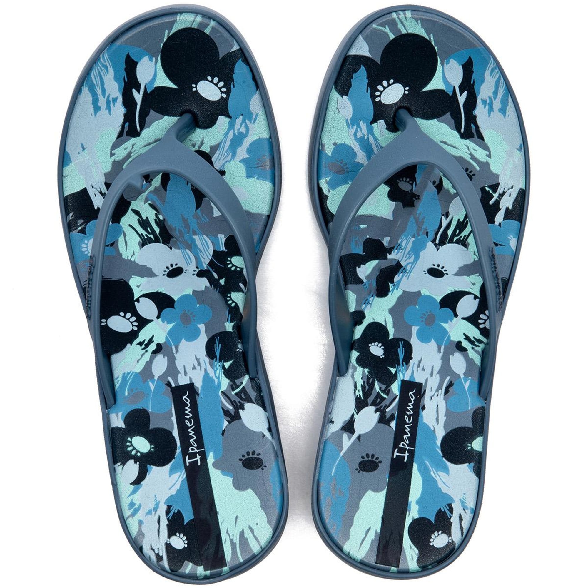 High Fashion Thong Kadın Parmak Arası Terlik Mavi 35/40