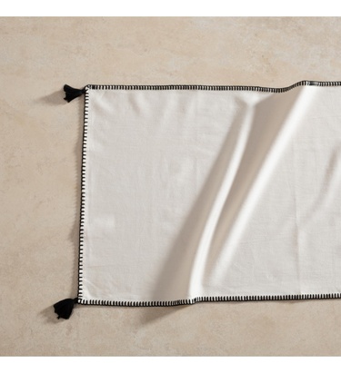  ORADEA PÜSKÜLLÜ RUNNER SİYAH 45X145