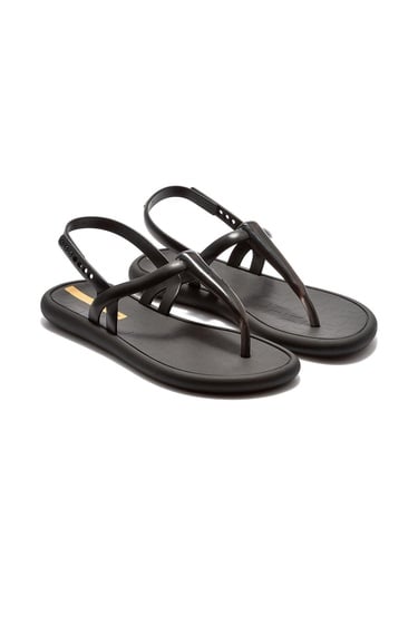  Glossy Kadın Sandalet Siyah 35/42