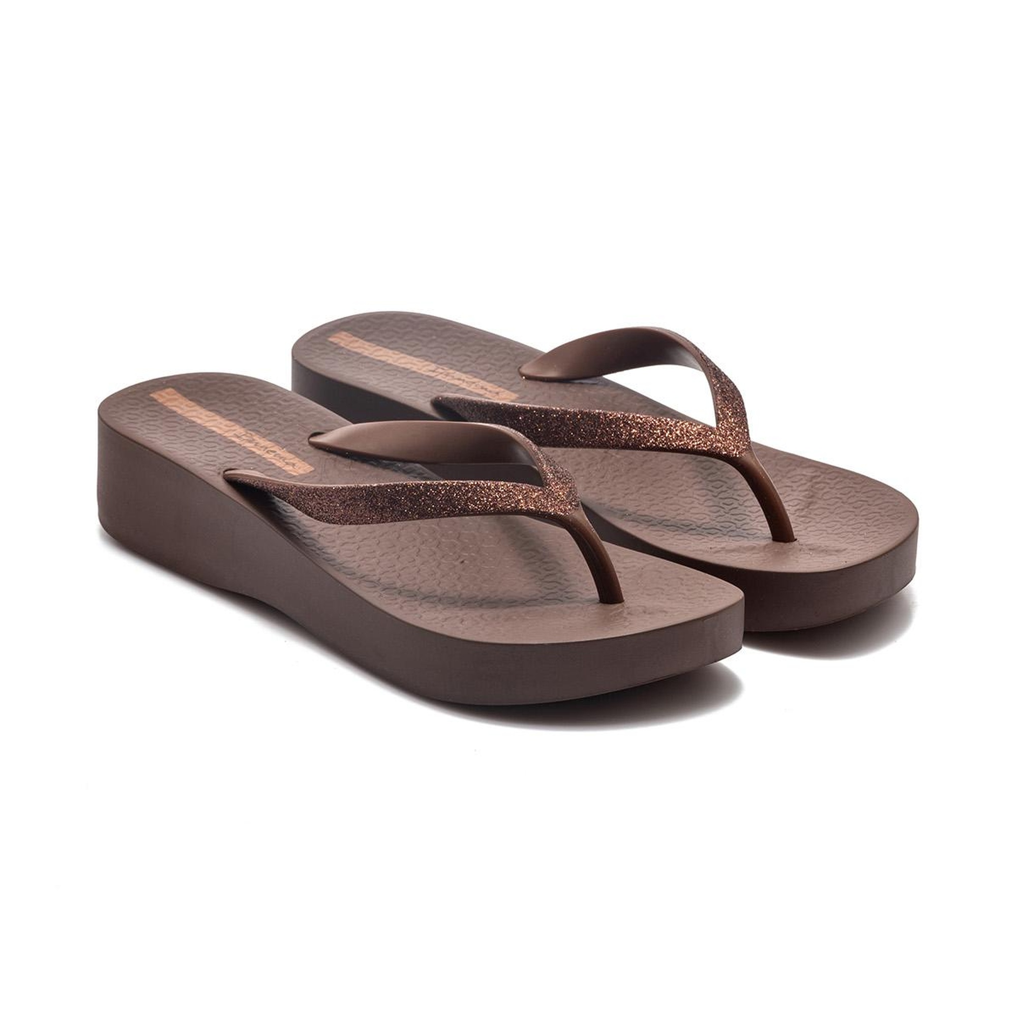 Mesh Chic Kadın Parmak Arası Terlik Kahverengi 35/40