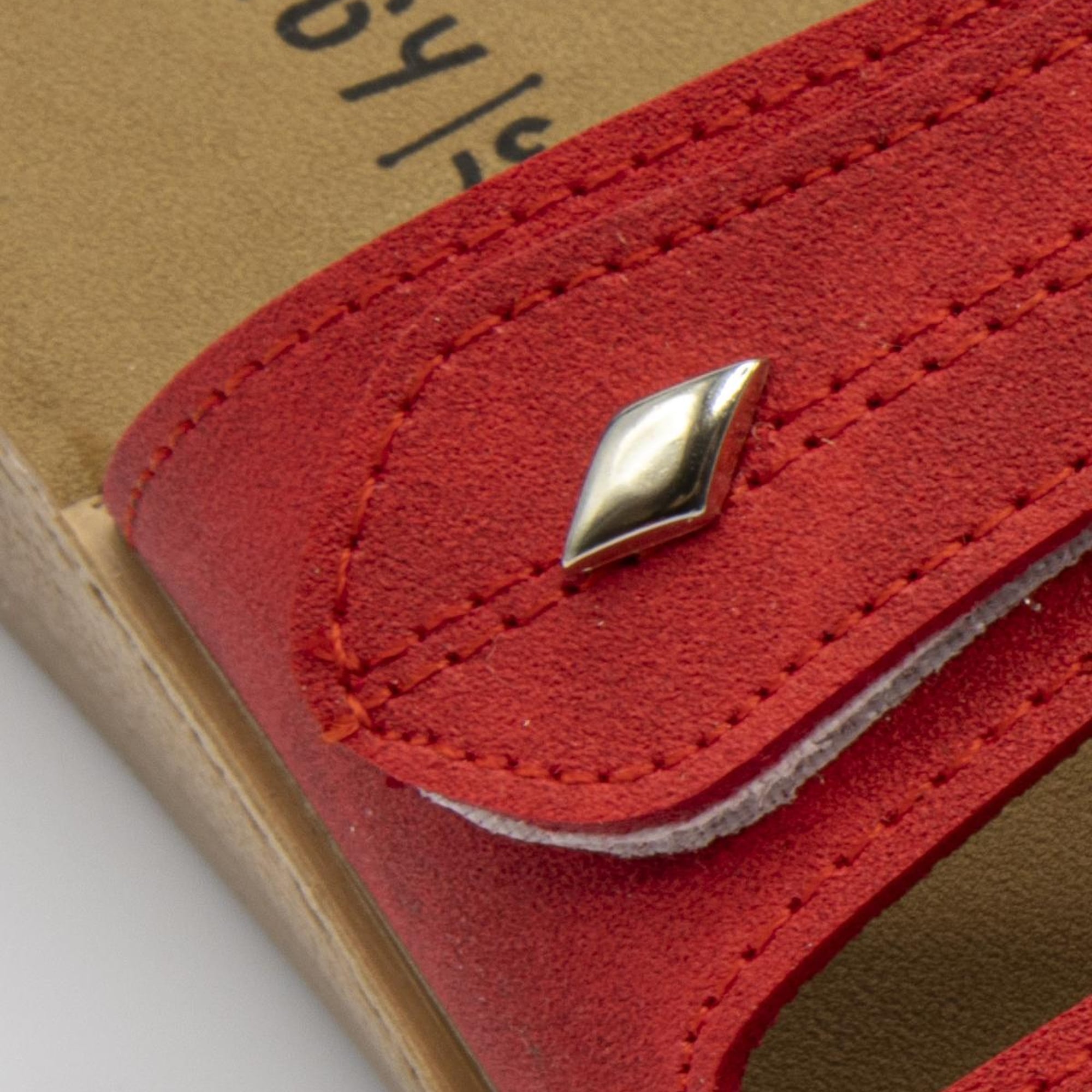 İnci Kadın Terlik Kırmızı 36/40