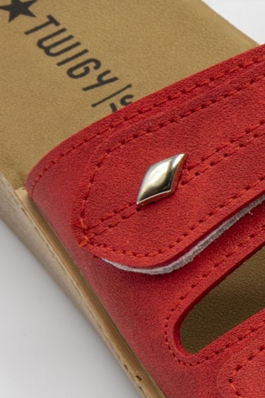  İnci Kadın Terlik Kırmızı 36/40