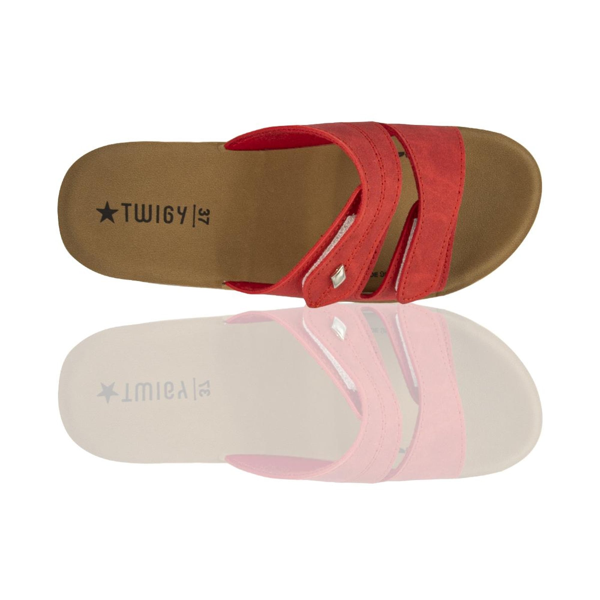 İnci Kadın Terlik Kırmızı 36/40