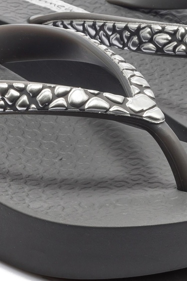  Mesh Ix Kadın Parmak Arası Terlik Gri 35/40