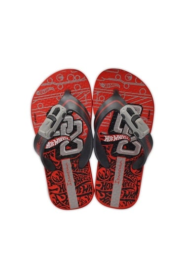  Hot Wheels Çocuk Parmak Arası Terlik Kırmızı 25/34