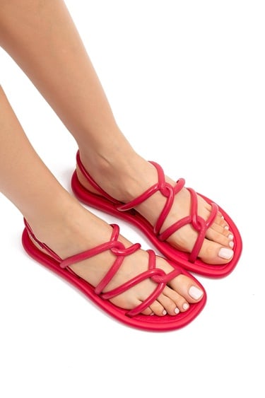  Meu Sol Kadın Sandalet Kırmızı 37/42