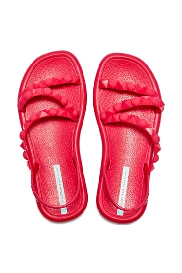  Meu Sol Flatform Kadın Sandalet Nar Çiçeği 35/42