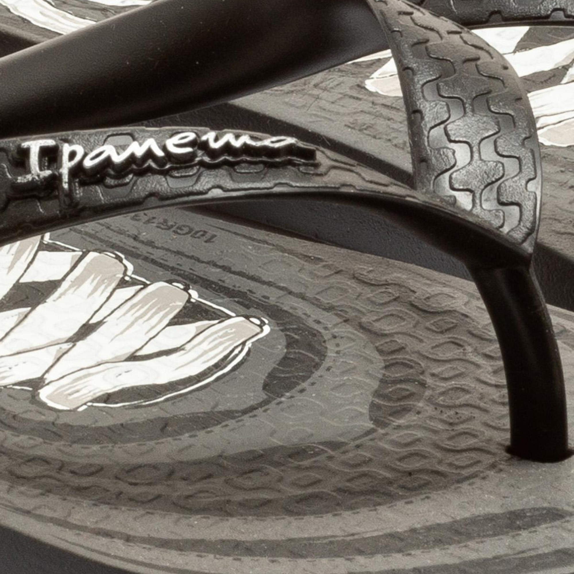 Cls IV Çocuk Parmak Arası Terlik Gri Siyah 25/34