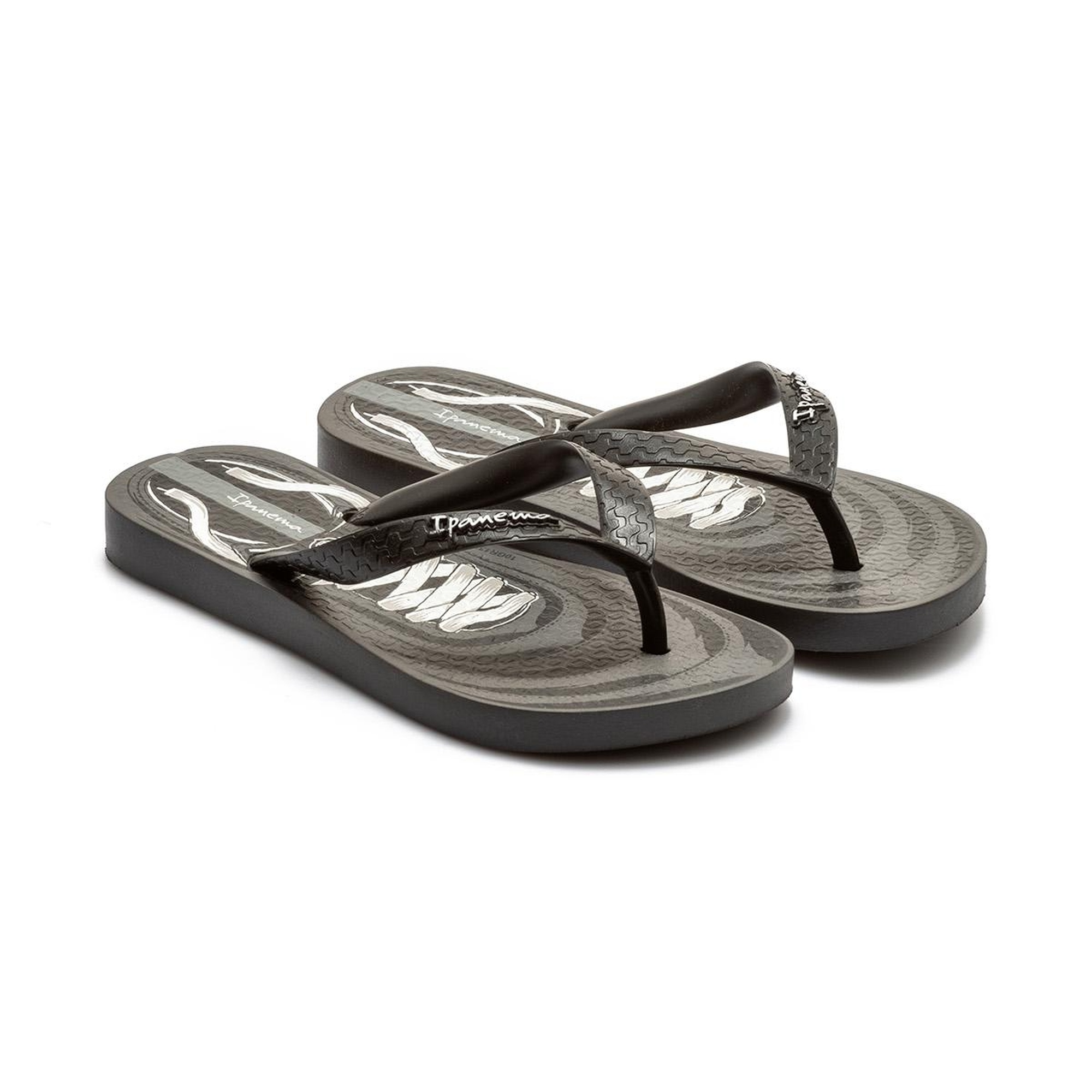 Cls IV Çocuk Parmak Arası Terlik Gri Siyah 25/34