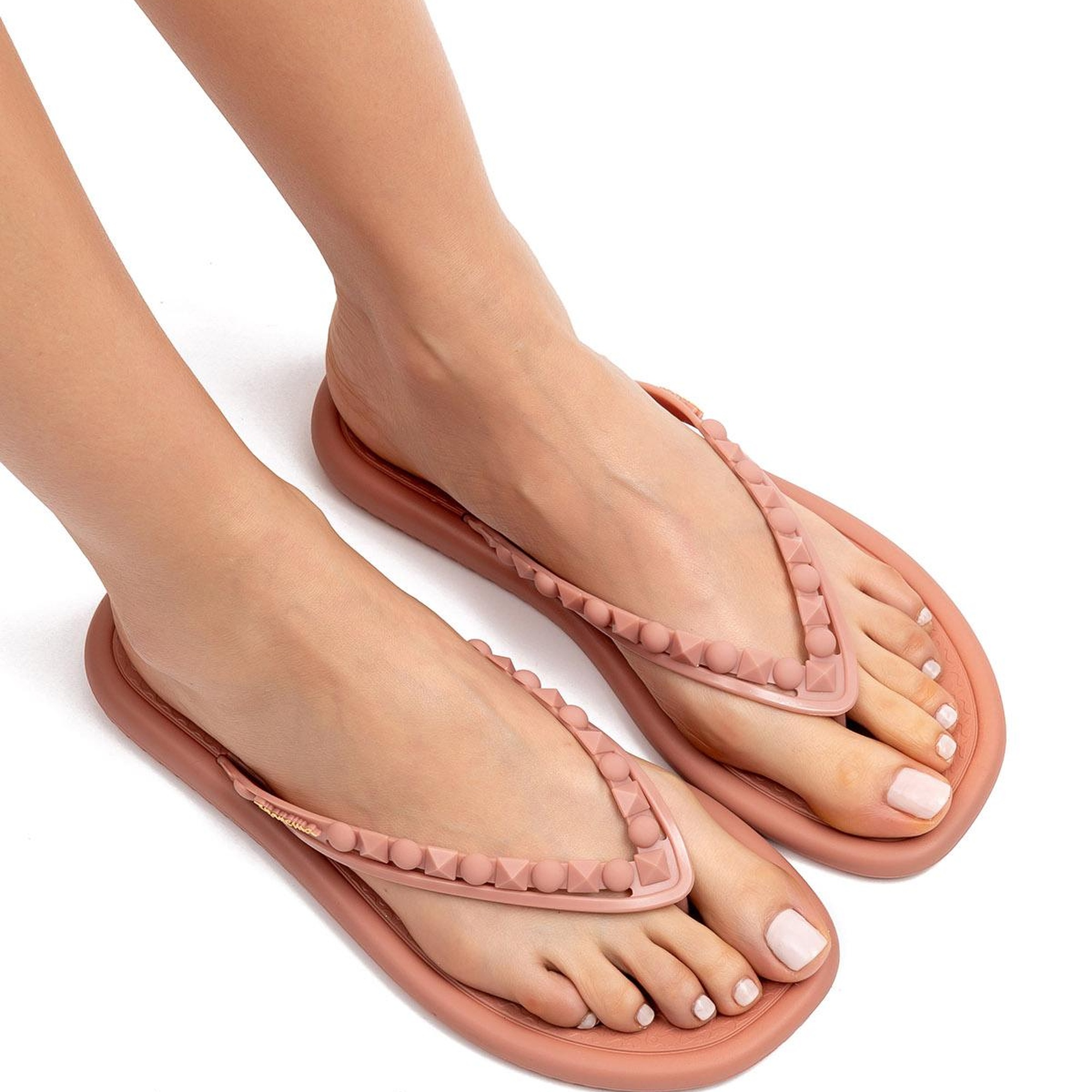 Meu Sol Ad Kadın Parmak Arası Terlik Pudra 35/42