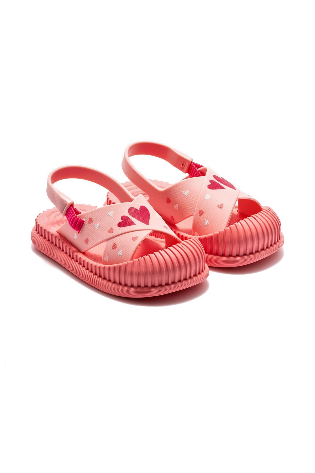  Cute Çocuk Sandalet Pembe 19/27