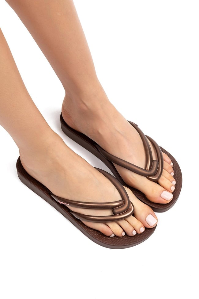  Comfy Kadın Parmak Arası Terlik Kahve 35/42