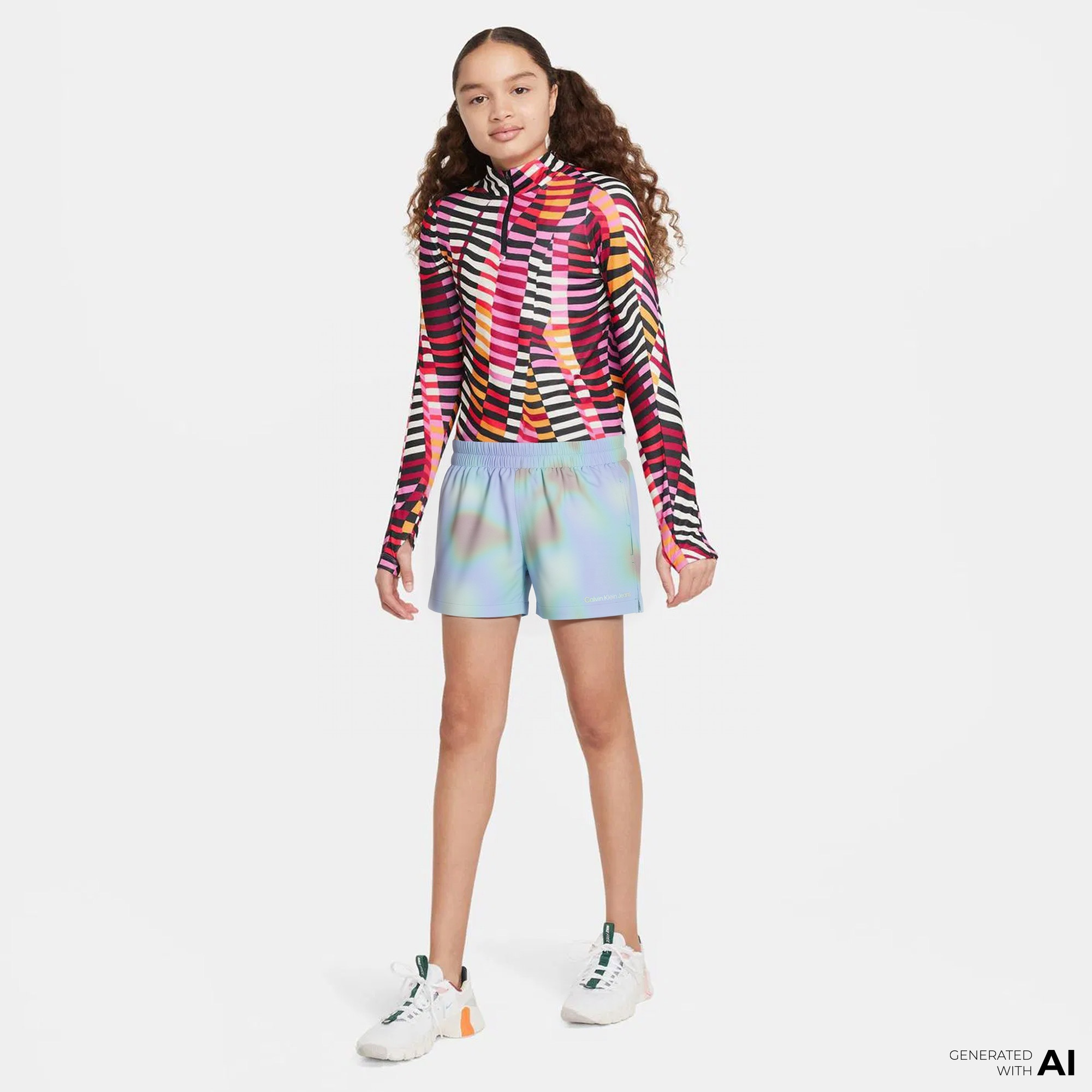 Calvin Klein Jeans Story 2 Çocuk Mavi Şort