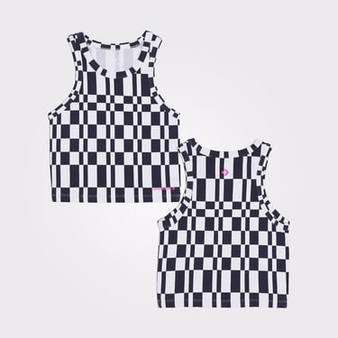  Converse Checkered Slim Fit Kadın Renkli Top