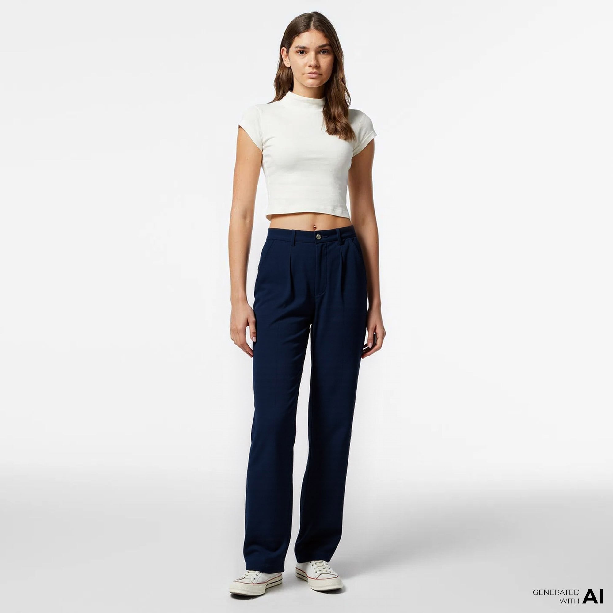 Converse Jenna Kadın Lacivert Pantolon