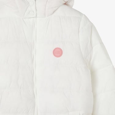  Skechers G Outerwear Padded Çocuk Beyaz Ceket