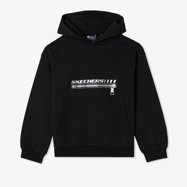  Skechers B 2Xi-Lock Çocuk Siyah Hoodie