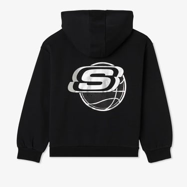  Skechers B 2Xi-Lock Çocuk Siyah Hoodie