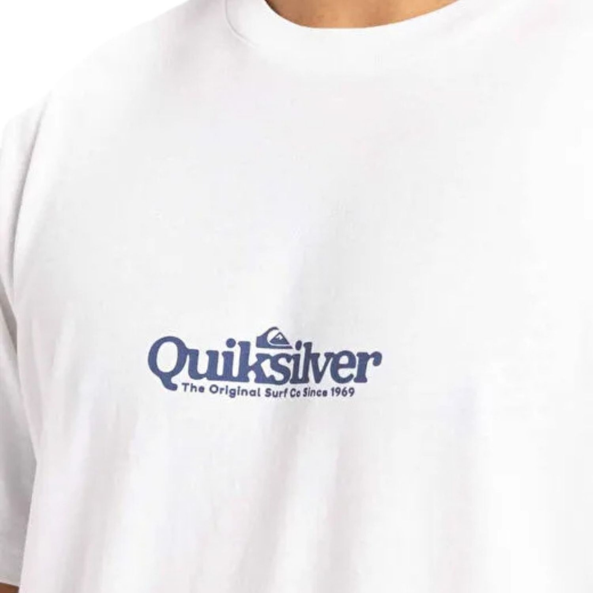 Quiksilver Fineline Erkek Beyaz Tişört