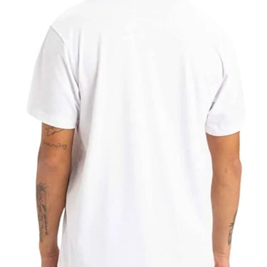 Quiksilver Fineline Erkek Beyaz Tişört