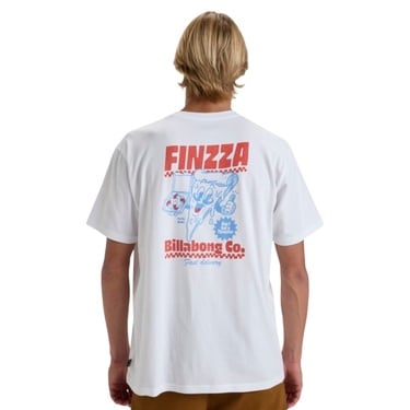  Billabong Lunch Break Ss Erkek Beyaz Tişört