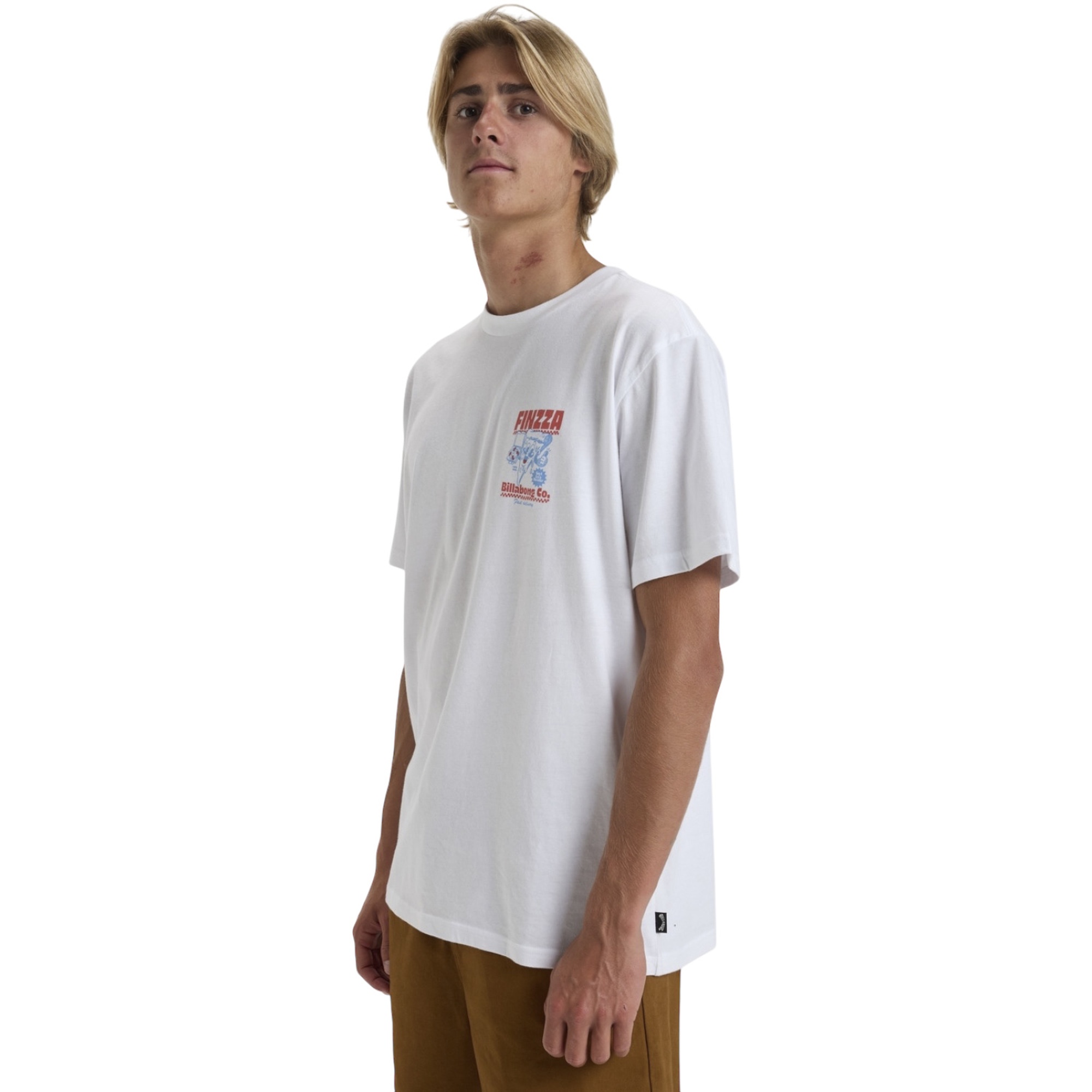 Billabong Lunch Break Ss Erkek Beyaz Tişört