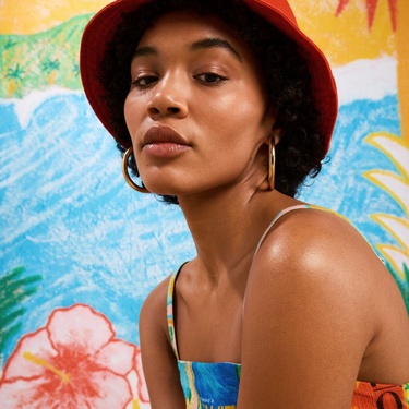  Roxy Atlas Bucket Hat Kadın Şapka