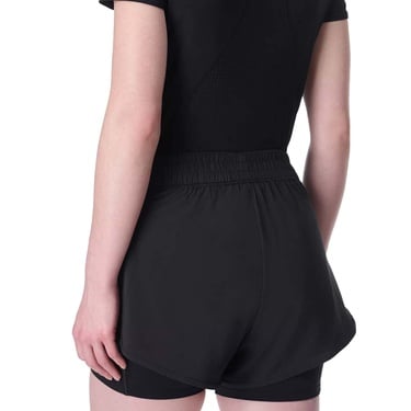  Sweaty Betty Get Set 2-in-1 Multi Train Shorts Kadın Siyah Koşu Şortu