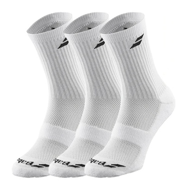  Babolat 3 Pairs Pack Kadın Beyaz Çorap