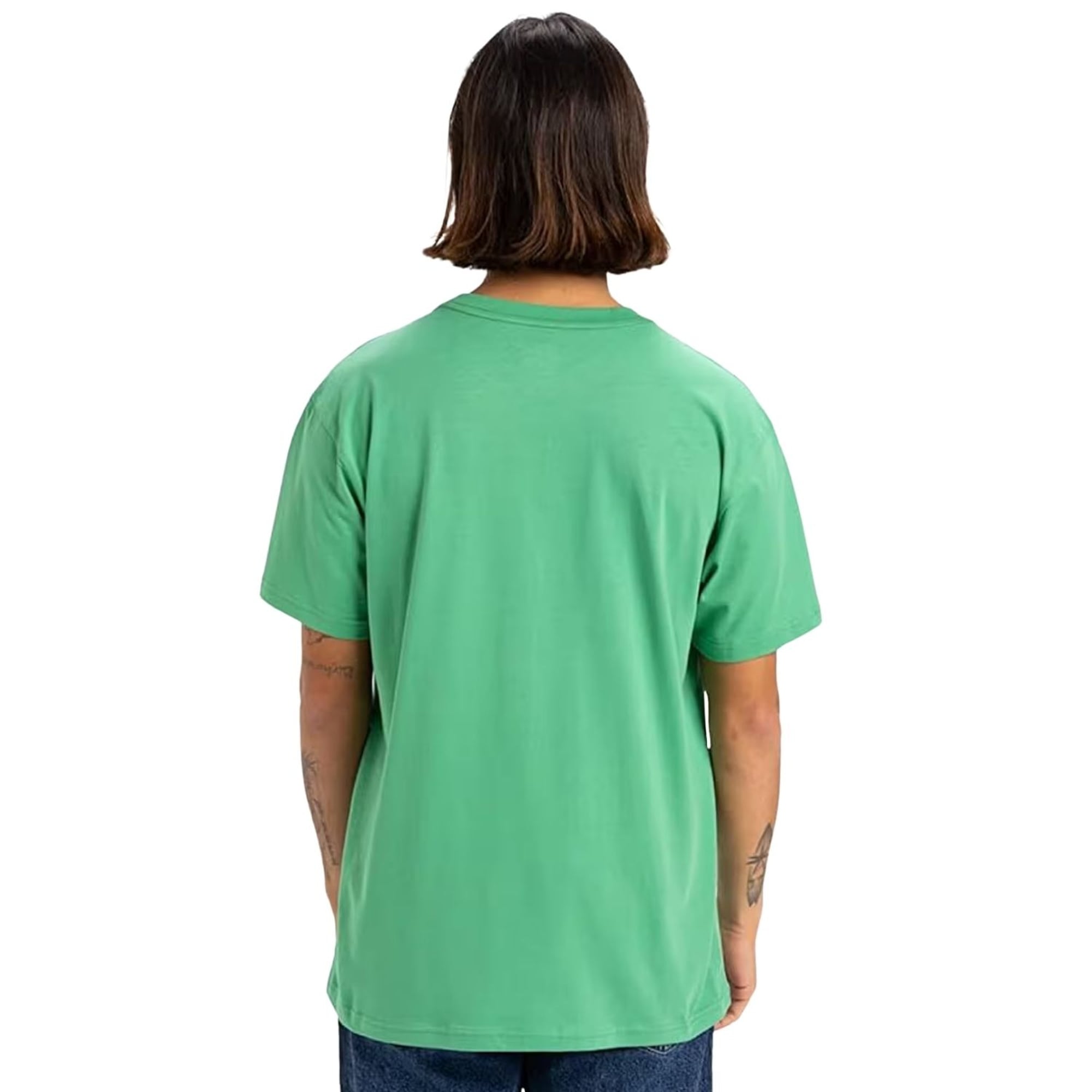 Quiksilver Fineline Erkek Yeşil Tişört