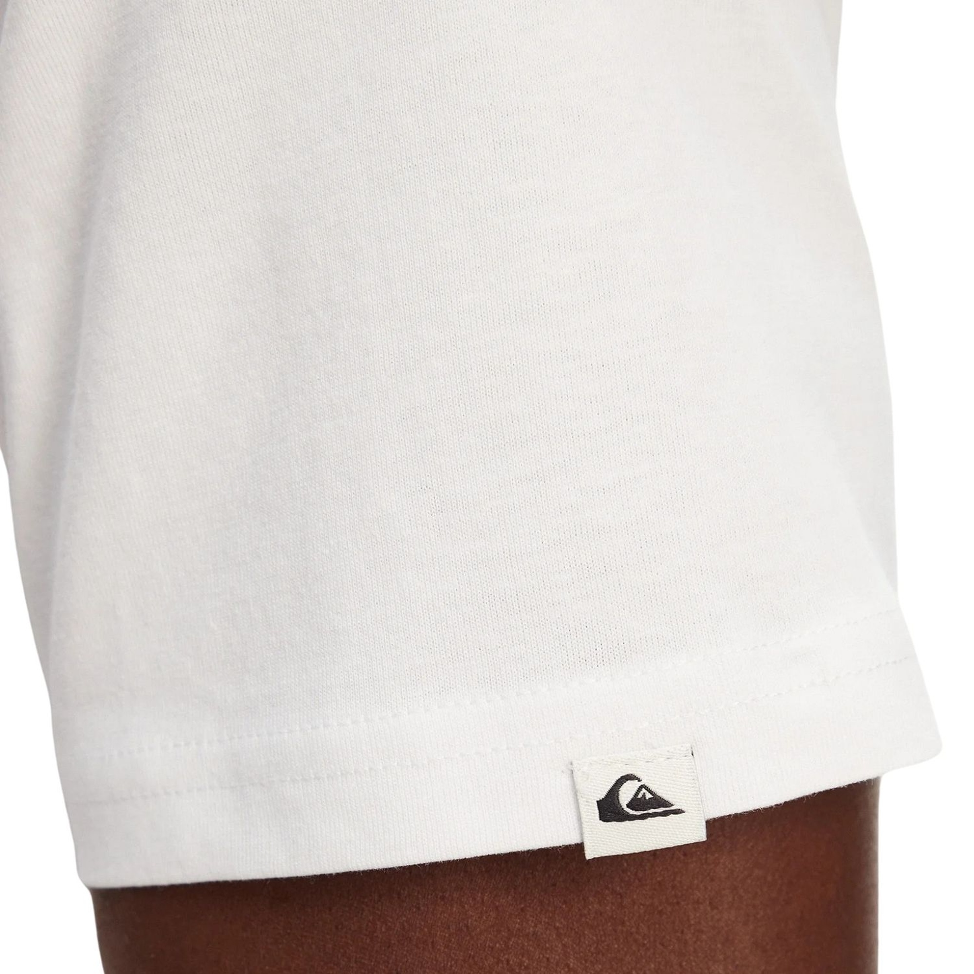 Quiksilver Palm Lines Erkek Beyaz Tişört